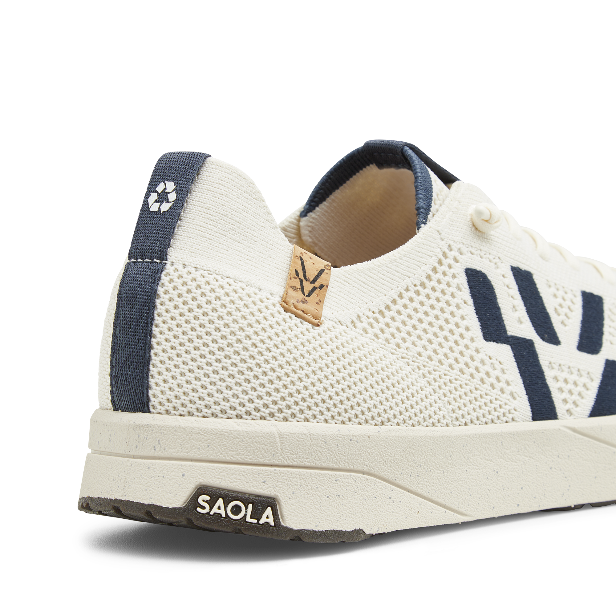 Cali Knit M White Navy - SAOLA EUROPE © 2024