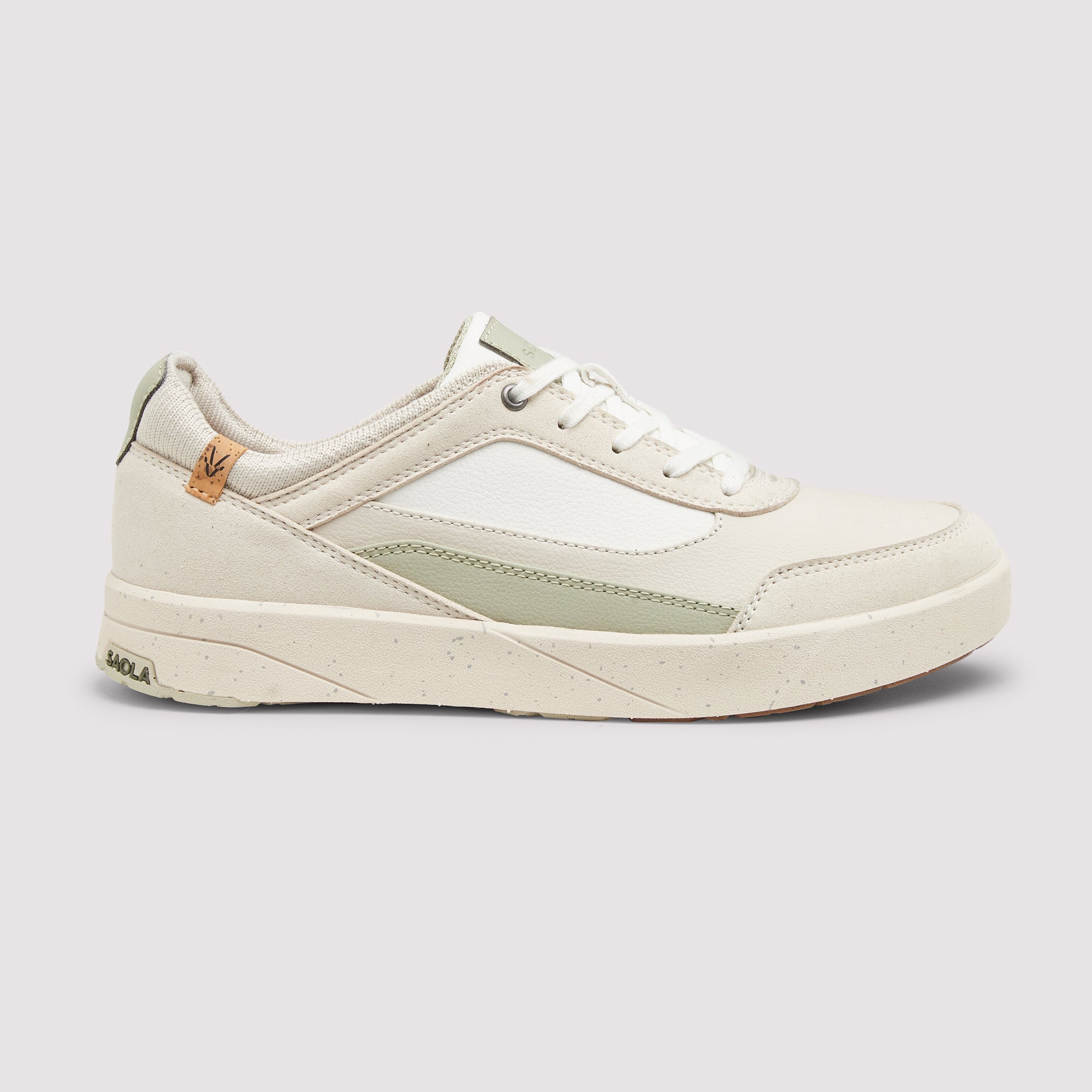 Quito W White Faded Green