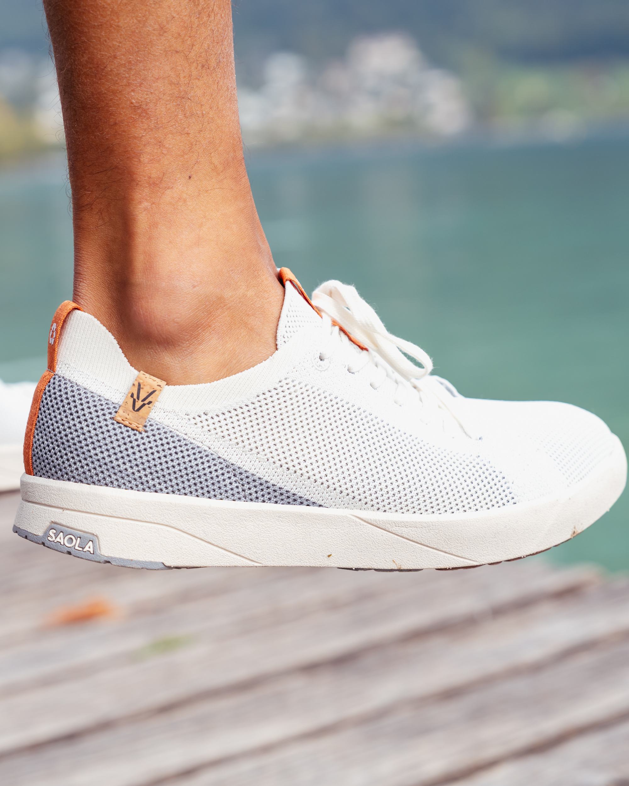 Cannon Knit 2.0 M White Grey - SAOLA EUROPE © 2024