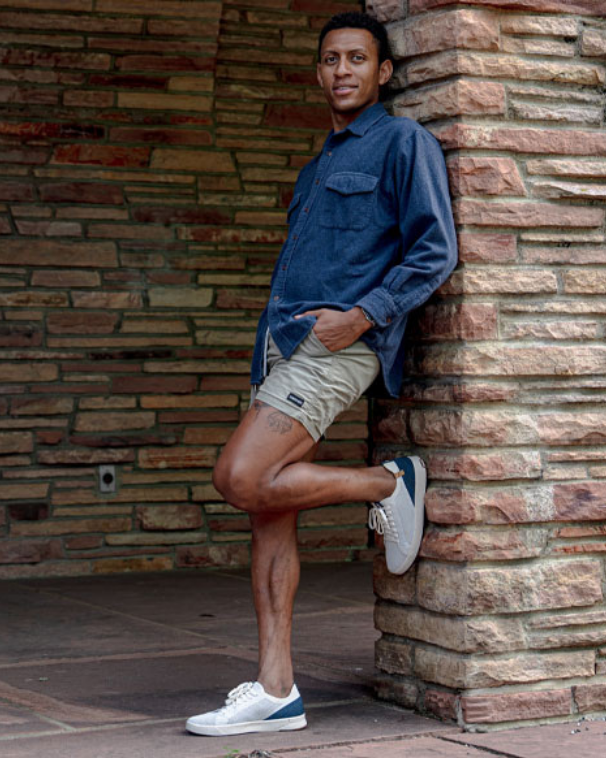 Cannon Knit M 2.0 White / Navy - SAOLA EUROPE © 2024