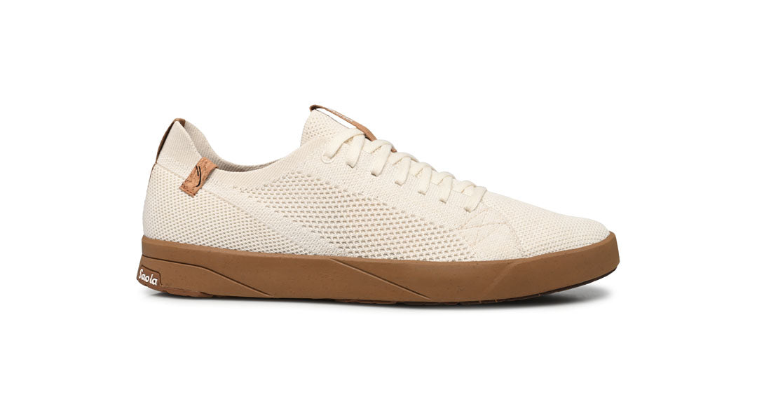 Cannon Knit M 2.0 White / Tobacco - SAOLA EUROPE © 2024